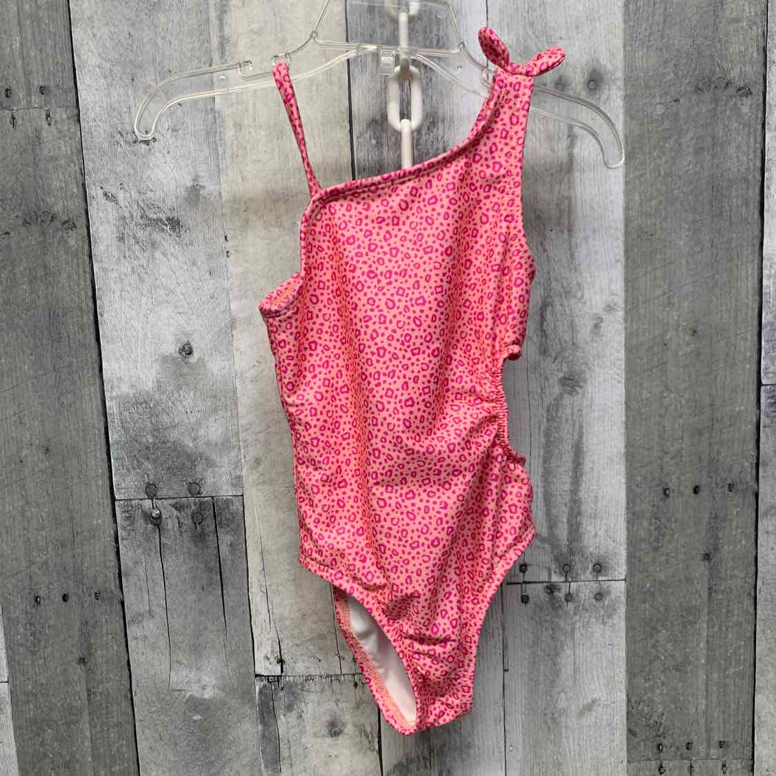 Size 2T Pink Print Cat & Jack Swim Suit - 1pc