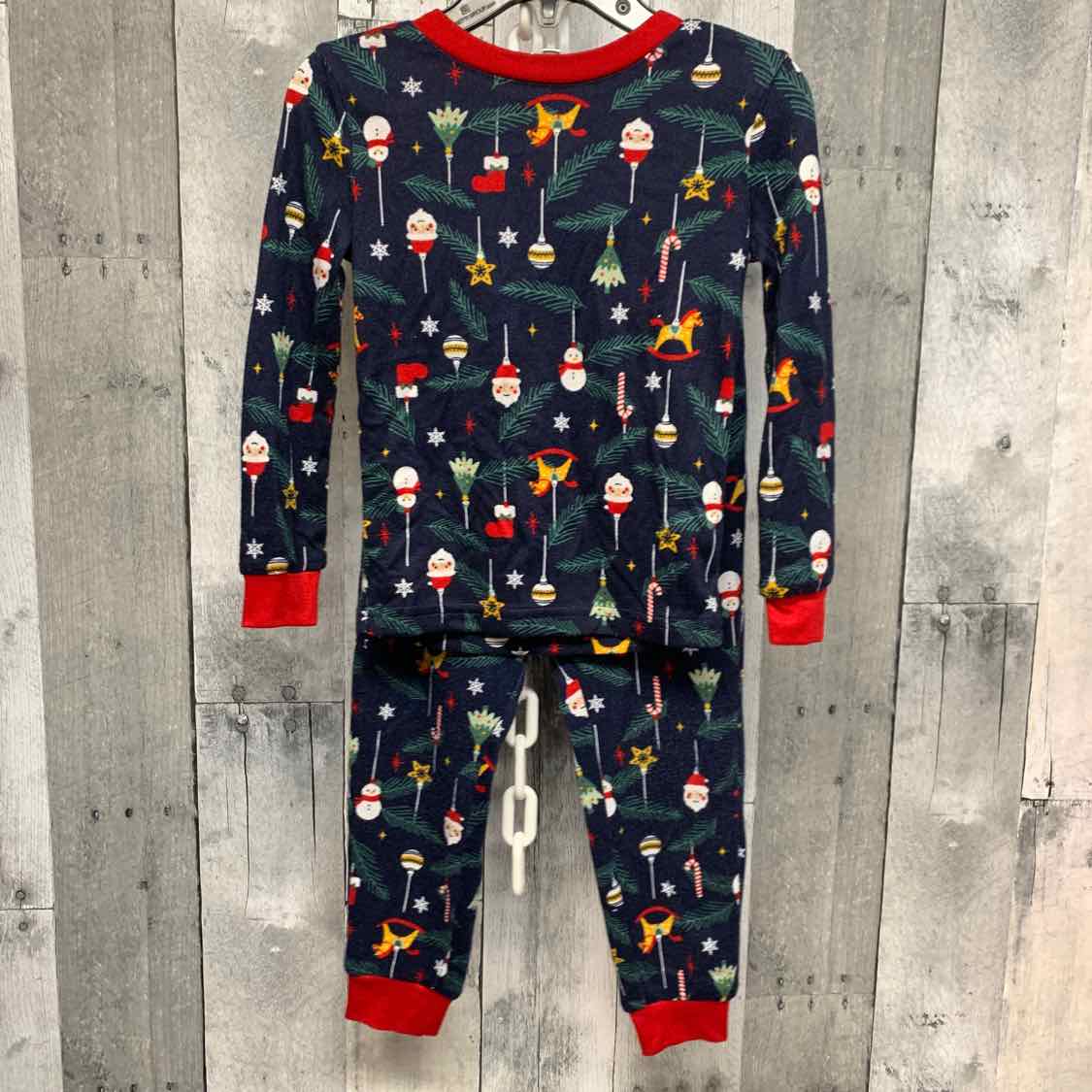Size 3T Navy Print Members Mark 2pc PJs