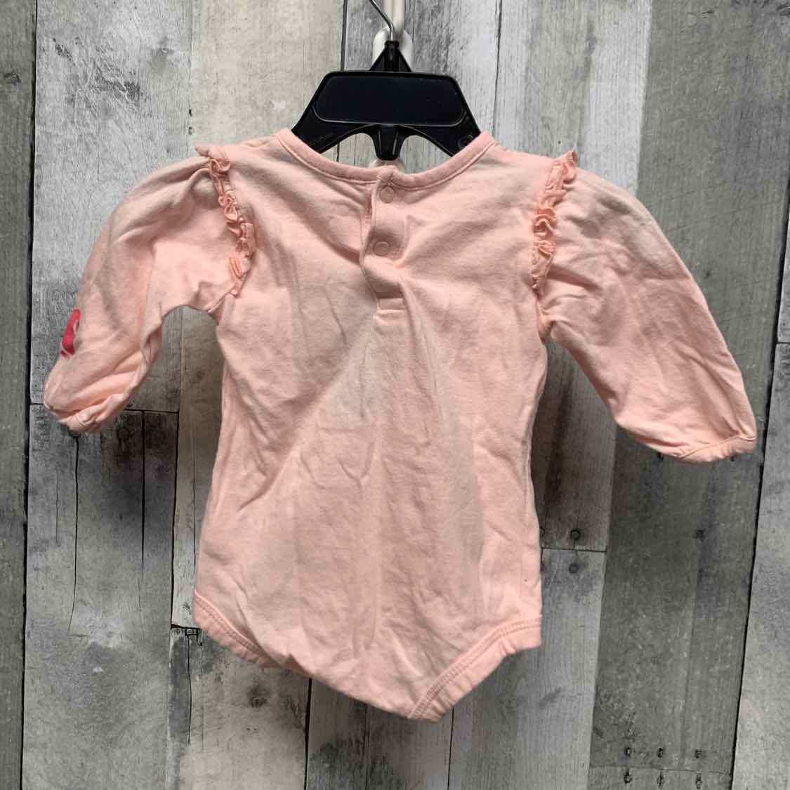 Size 3 Months Pink/Blue Carhartt Bodysuit