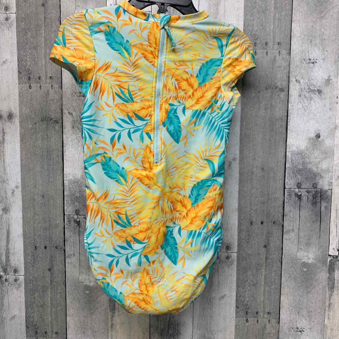 Size Large Blue/Yellow Art Class Swim Suit - 1pc - OodlesCB