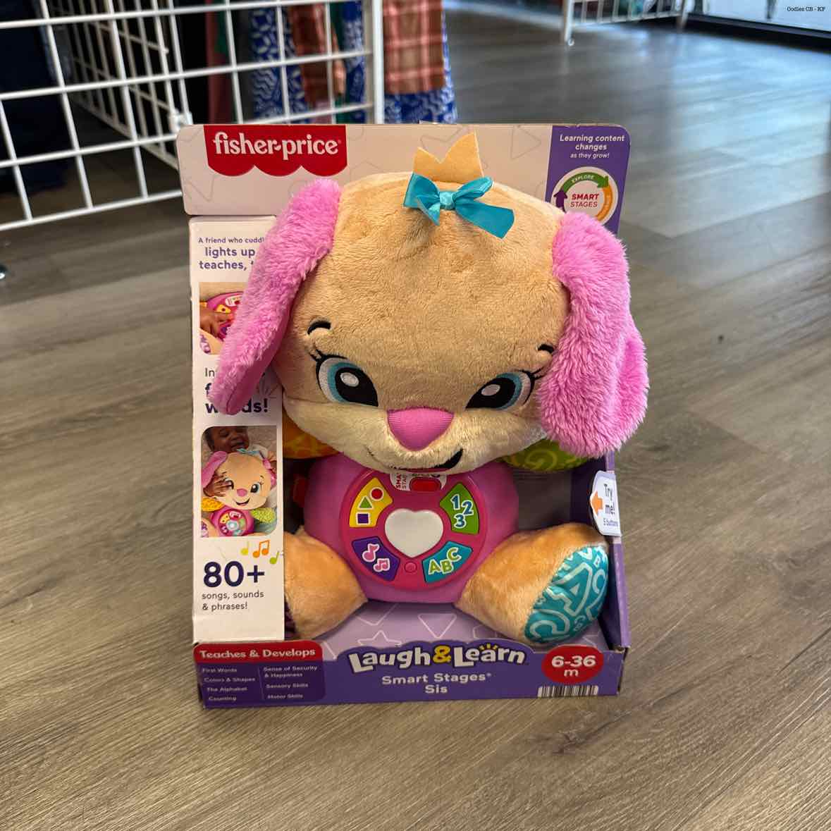 Fisher Price Pink Interactive Plush