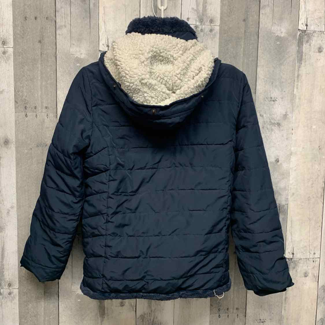 Size 9/10 Navy Abercrombie Snow Jacket
