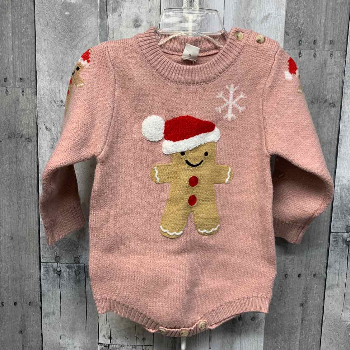 Size 18-24 Months Pink Graphic Shein Romper