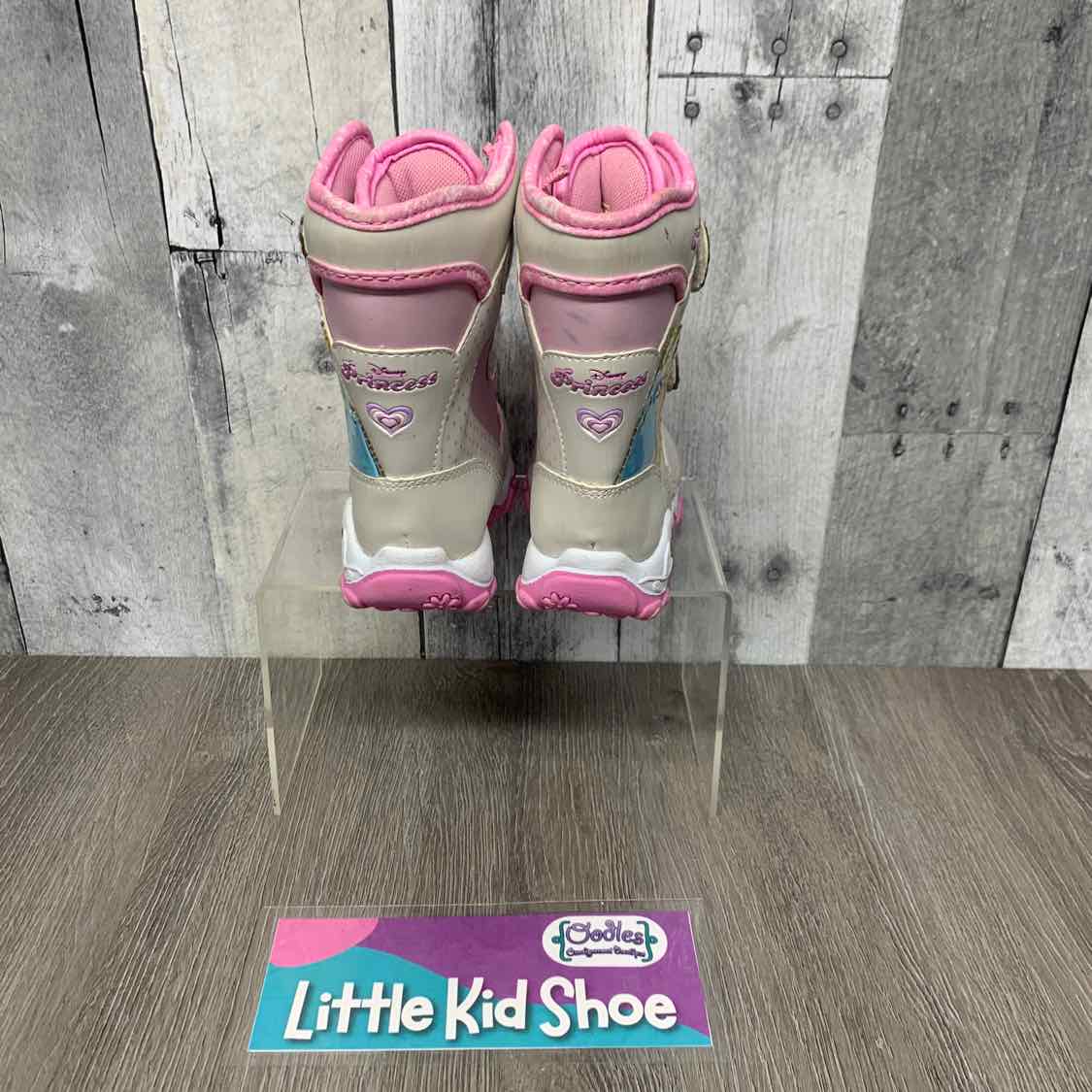 Size 5 Pink/White Disney Snow Boots