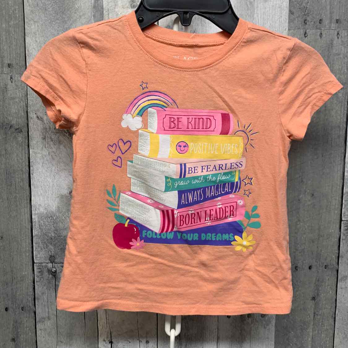 Size 4 Coral Graphic Children's Place T Shirt