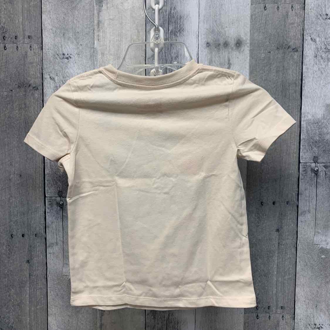 Size 4T Ivory Graphic Cat & Jack T Shirt - OodlesCB