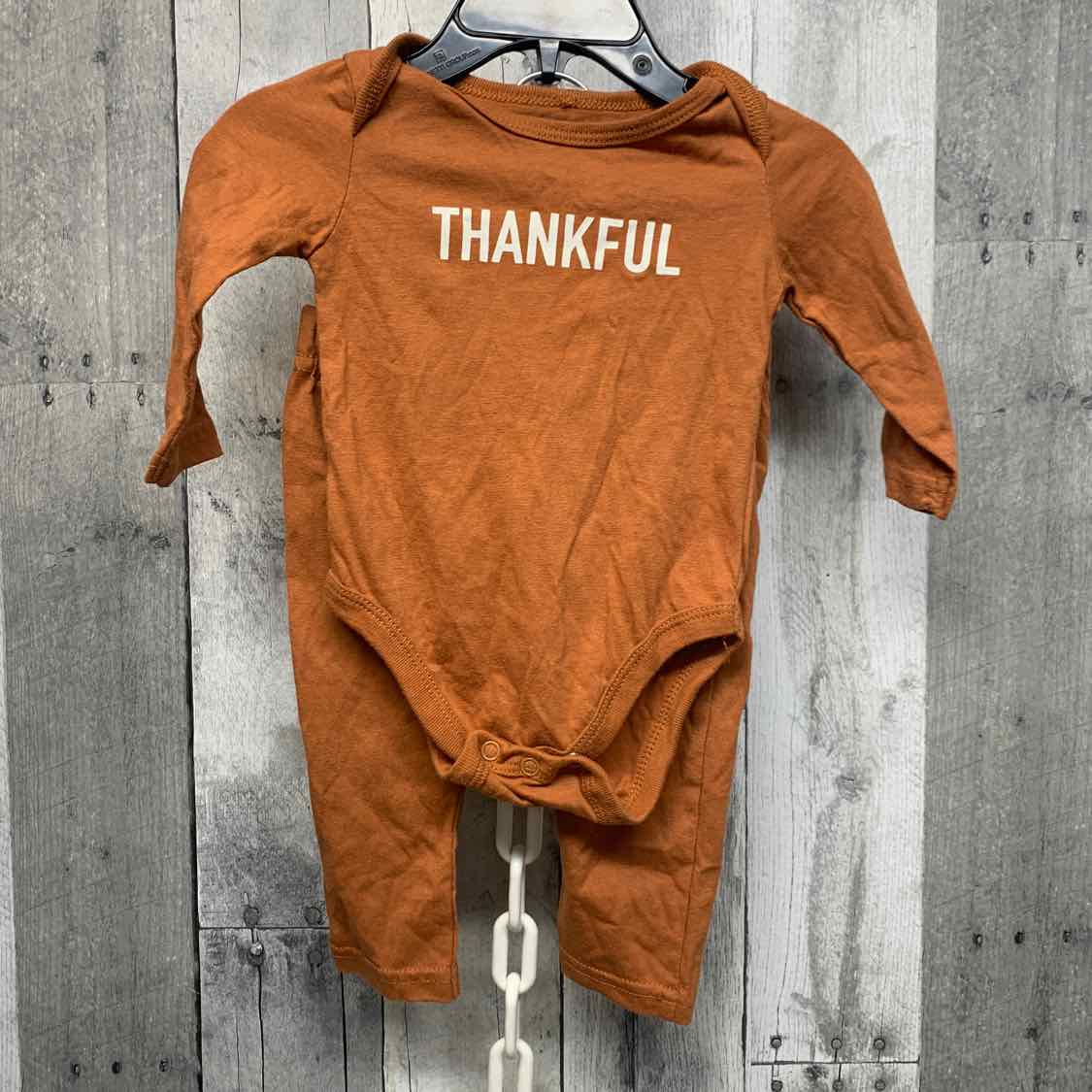 Size 6-9 Months Brown Mid Brand Shirt/Pants