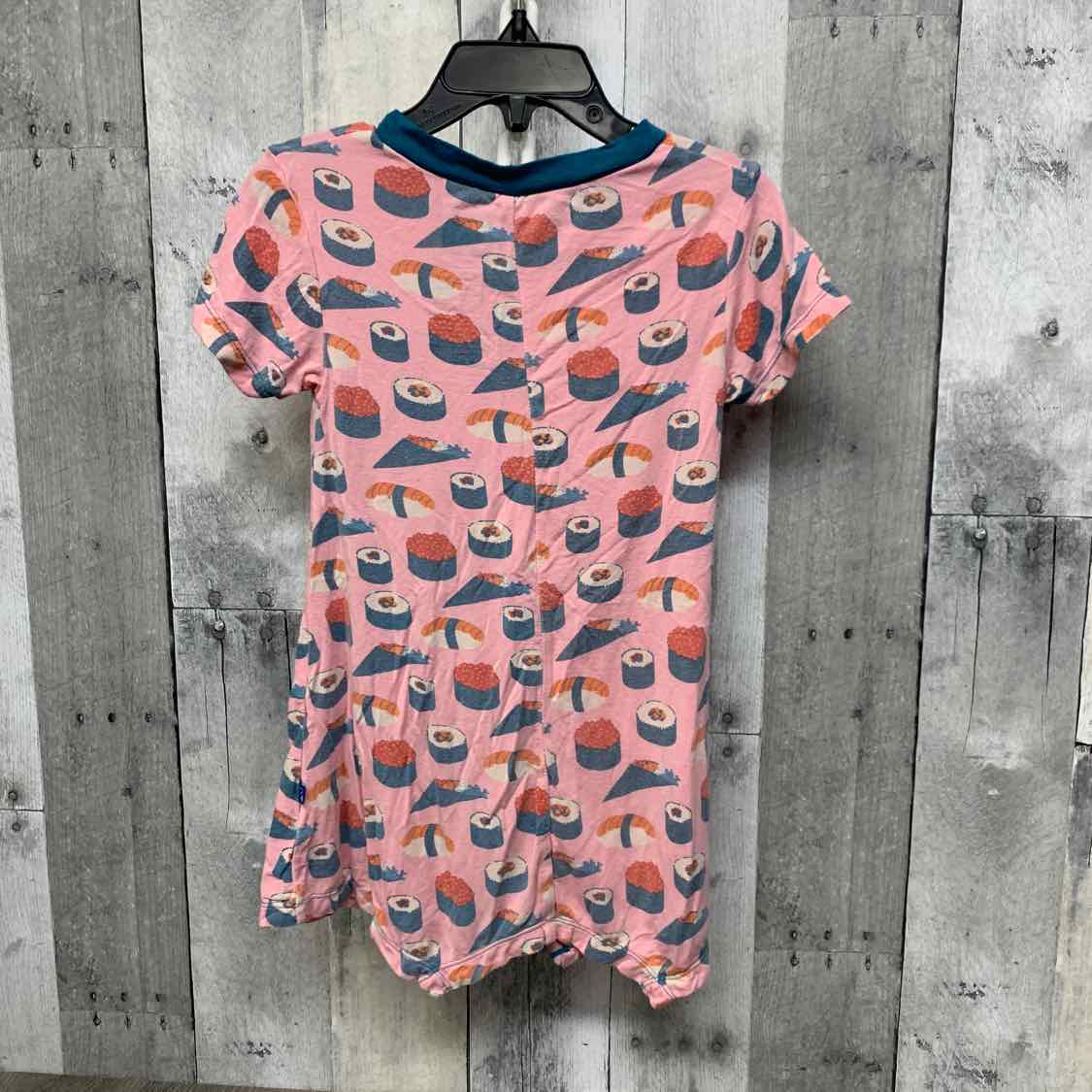 Size 2T Pink/Blue Bamboo Dress