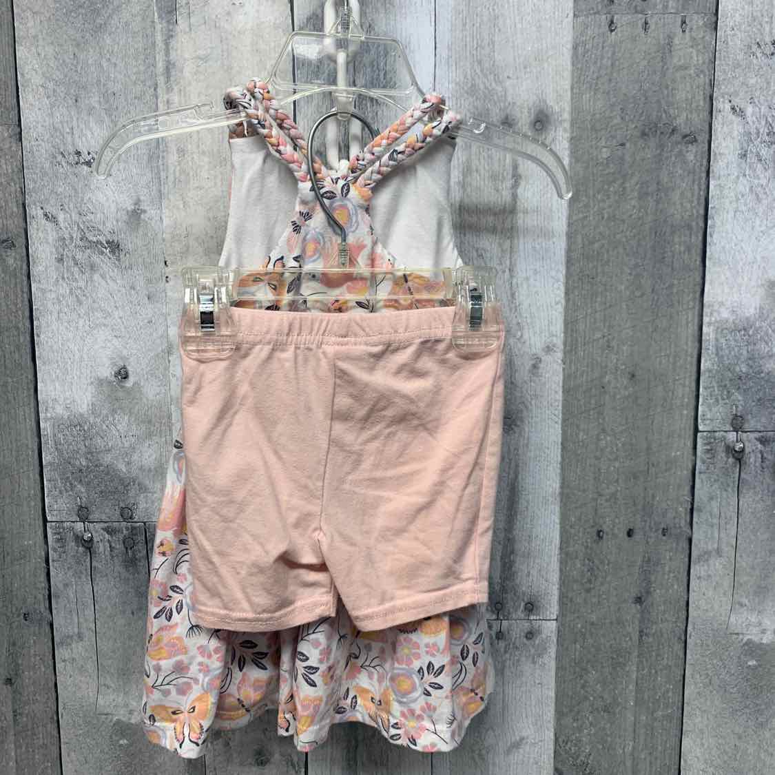 Size 12 Months Pink/White Tommy Bahama 2pc Dress