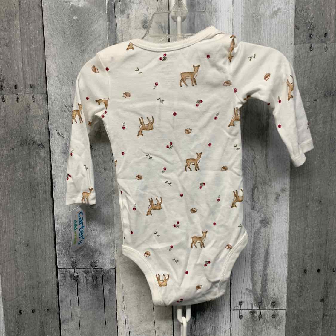 Size 3-6 Months White Carter's Bodysuit