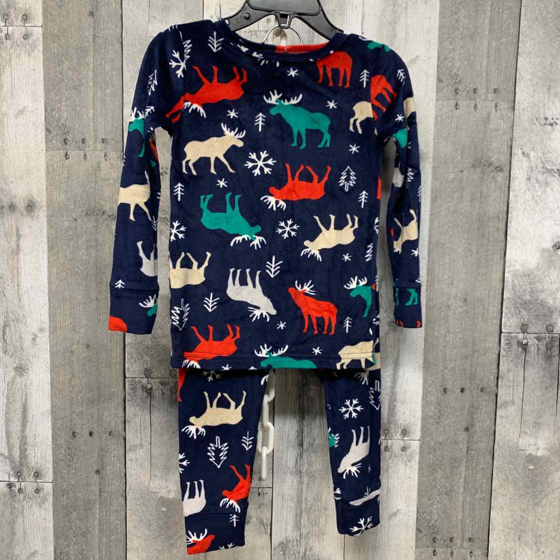 Size 3T Blue Cat & Jack 2pc PJs
