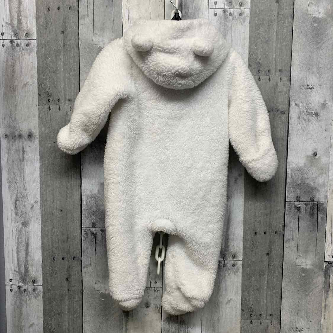 Size 9 Months White Carter's Snow Suit