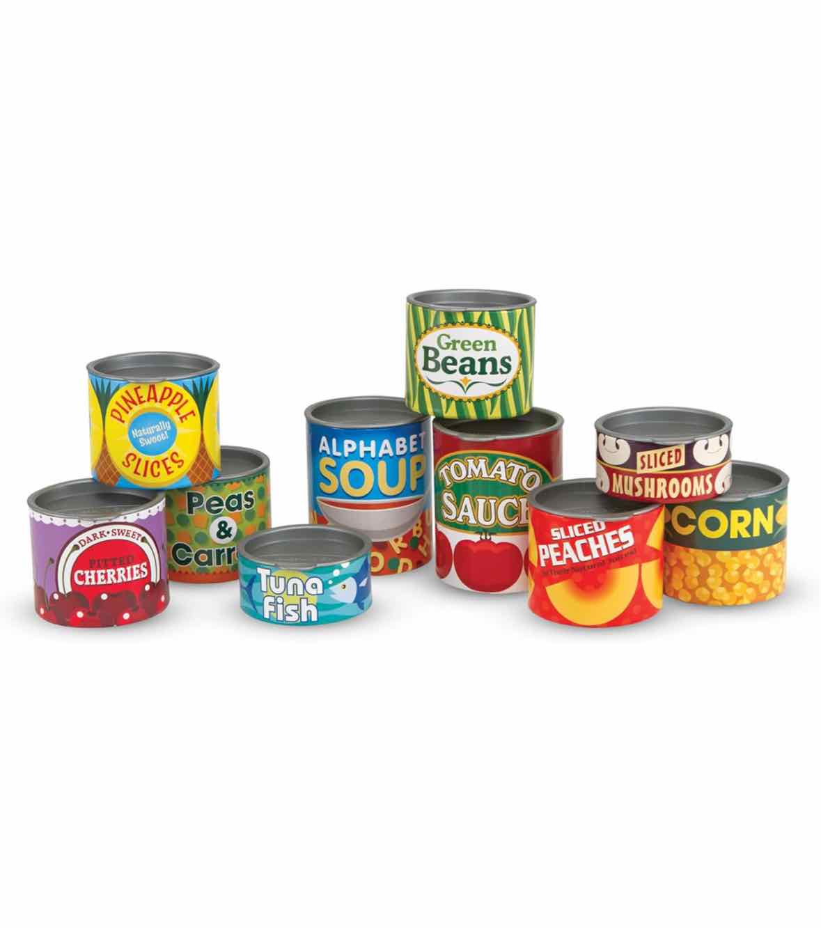 Melissa & Doug Grocery Cans