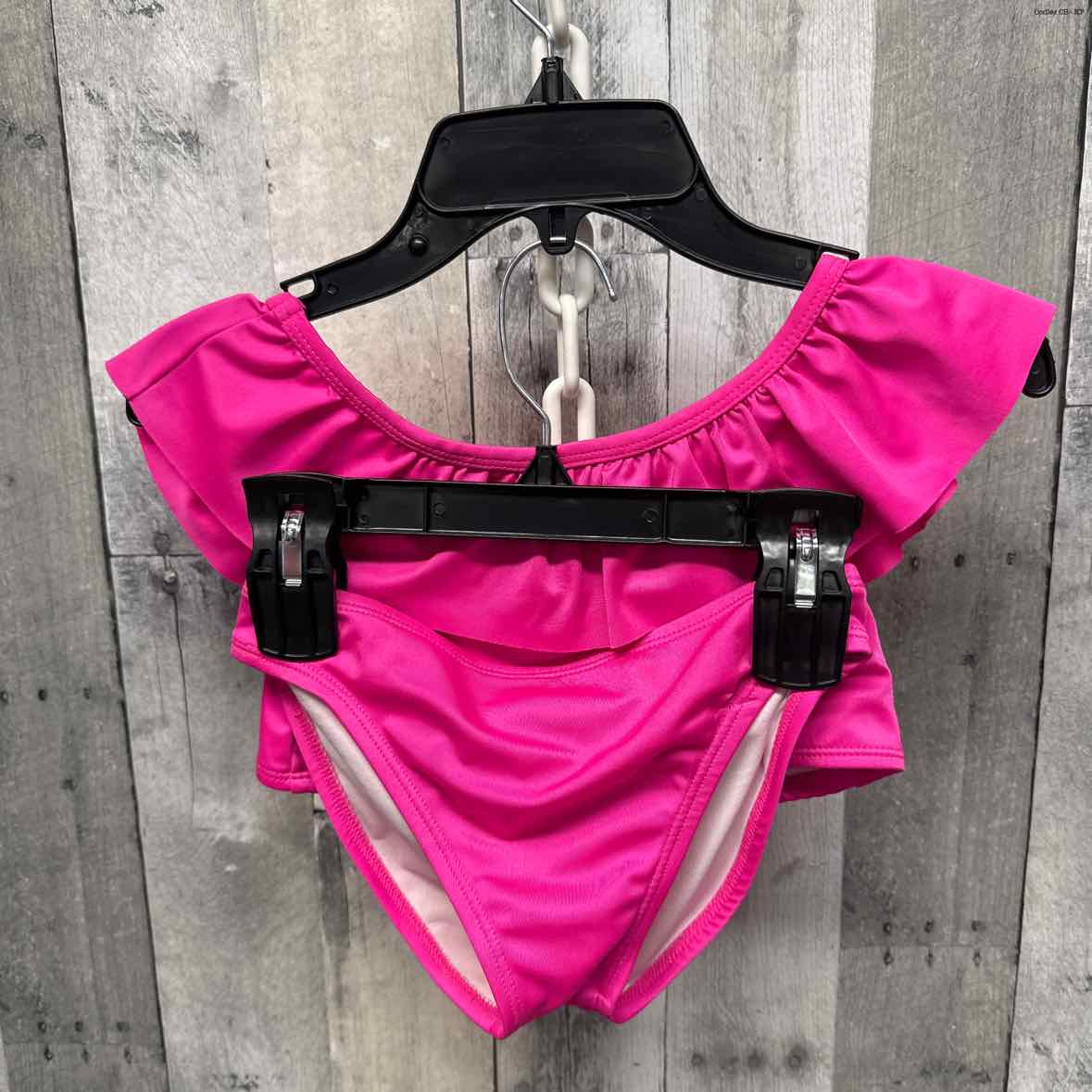 Size 7/8 Pink Crazy 8 Swim Suit - 2pc+