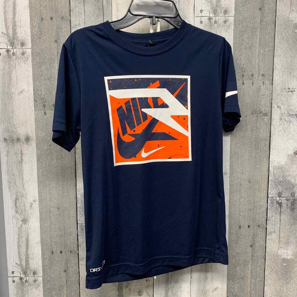 Size Large Blue Sport Brand T Shirt