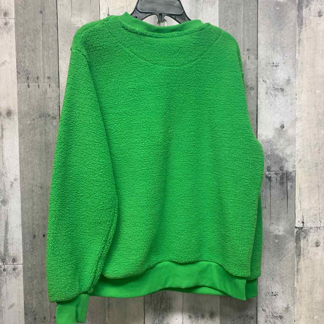 Size 14/16 Green Graphic Minecraft Pull Over