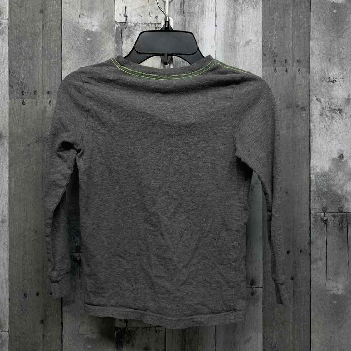 Size 6 Gray Carter's Long Sleeve Shirt