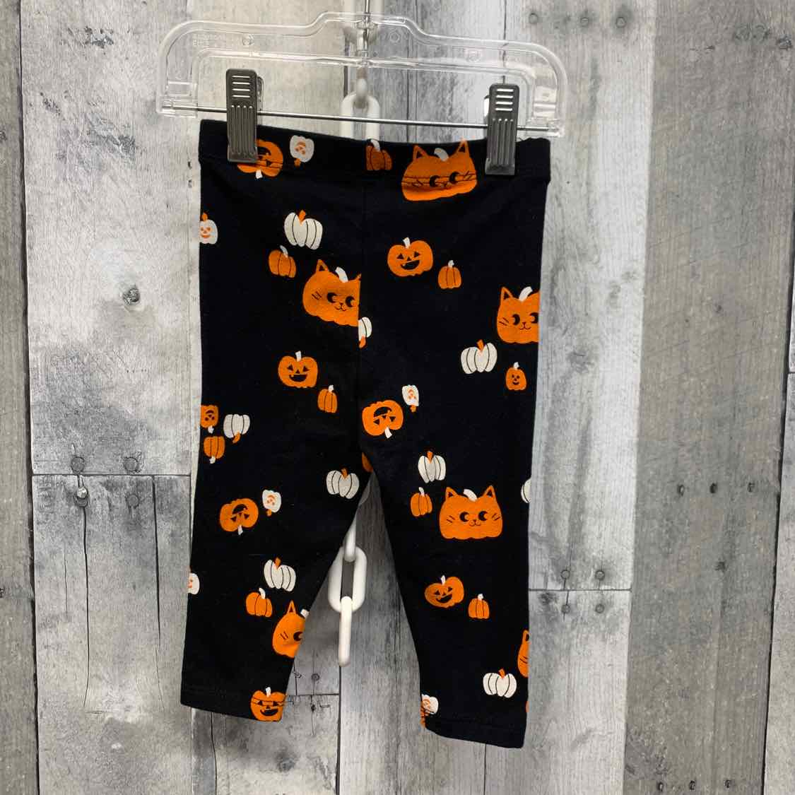 Size 12 Months Black Print Cat & Jack Leggings