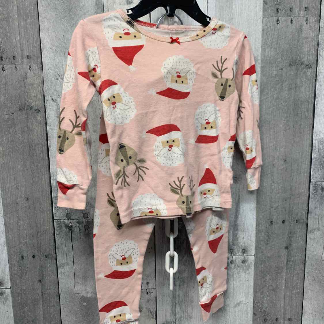 Size 24 Months Pink Graphic Carter's 2pc PJs
