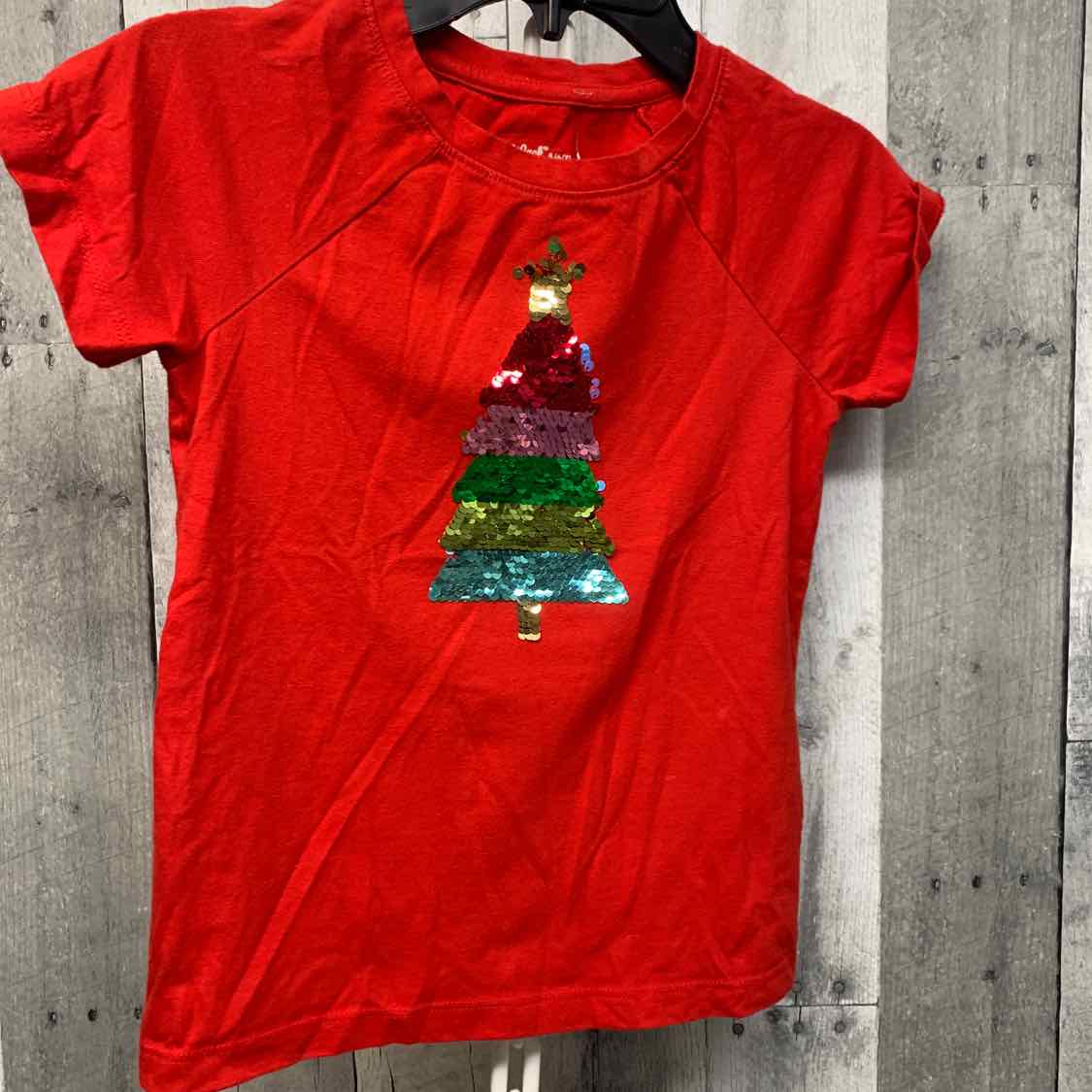 Size 6/7 Red Graphic Cat & Jack T Shirt