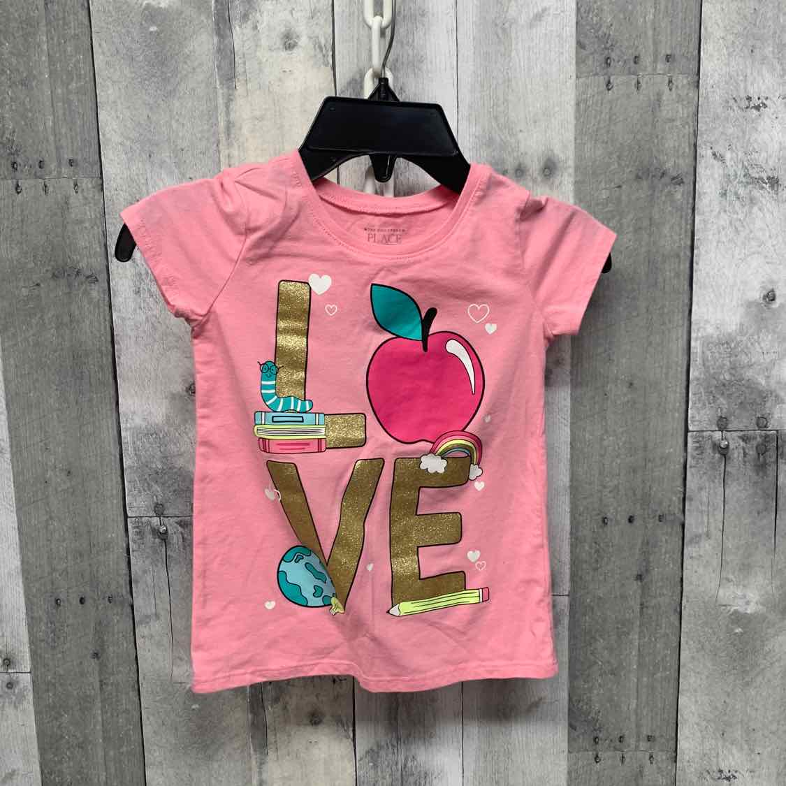 Size 5T Pink Graphic Children's Place T Shirt