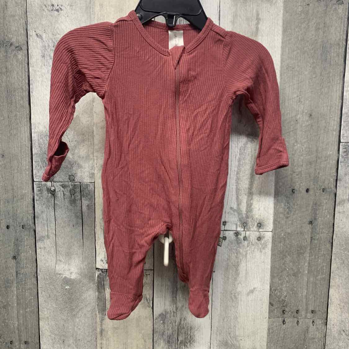 Size Newborn Pink Modern Moments by Gerber Footy PJs