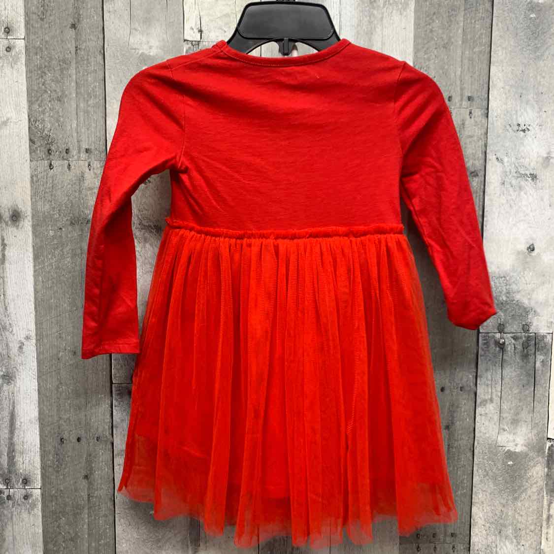 Size 4T Red Okie Dokie LS Dress