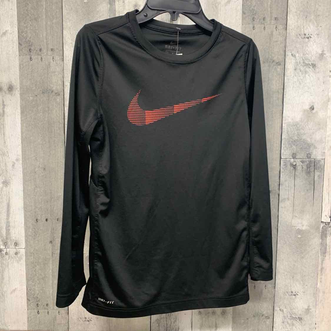 Size Medium Black Sport Brand Long Sleeve Shirt