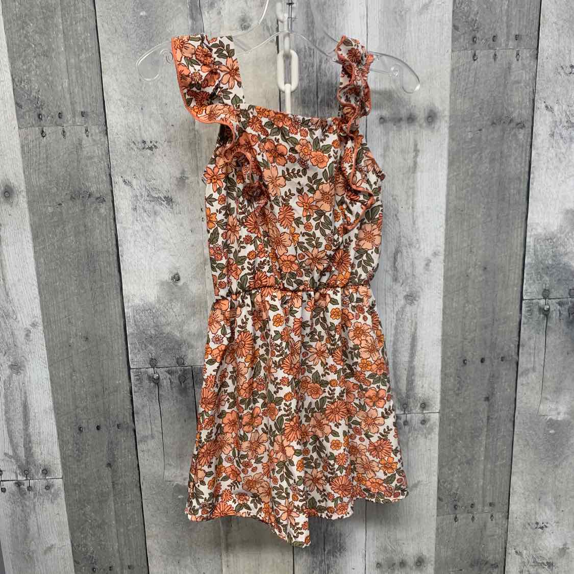 Size 3T Pink Floral Print Lily Bleu Dress