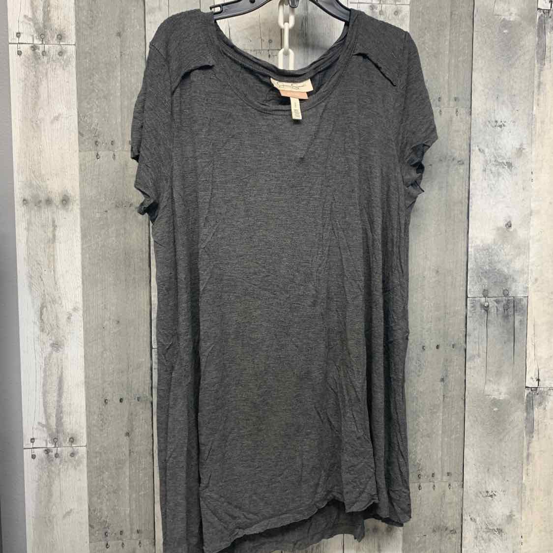 Size L Gray Jessica Simpson Nursing Top