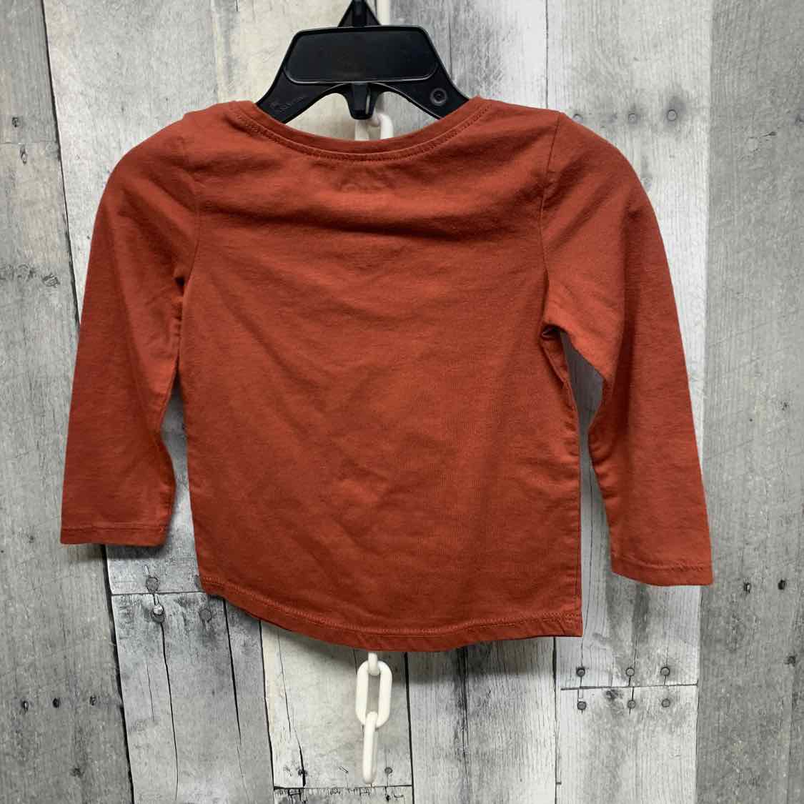 Size 18 Months Brown Graphic Jumping Beans Long Sleeve Shirt