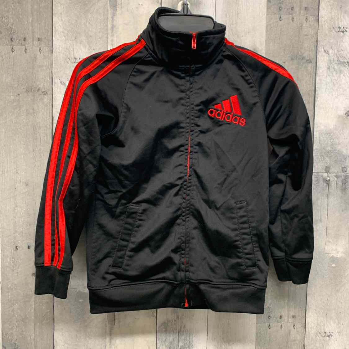 Size 6 Black/Red Sport Brand Light Jacket