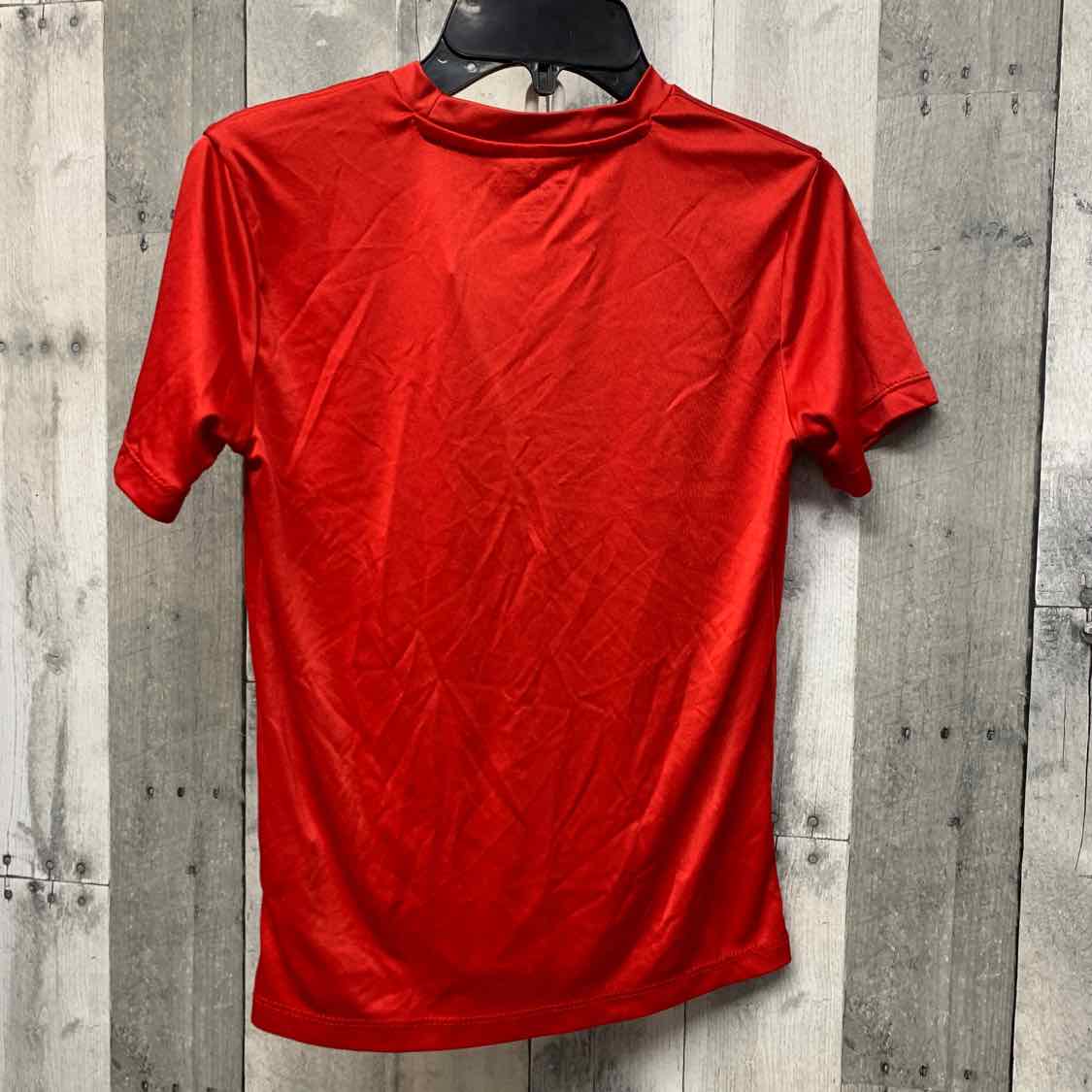 Size 7 Red Reebok T Shirt - OodlesCB