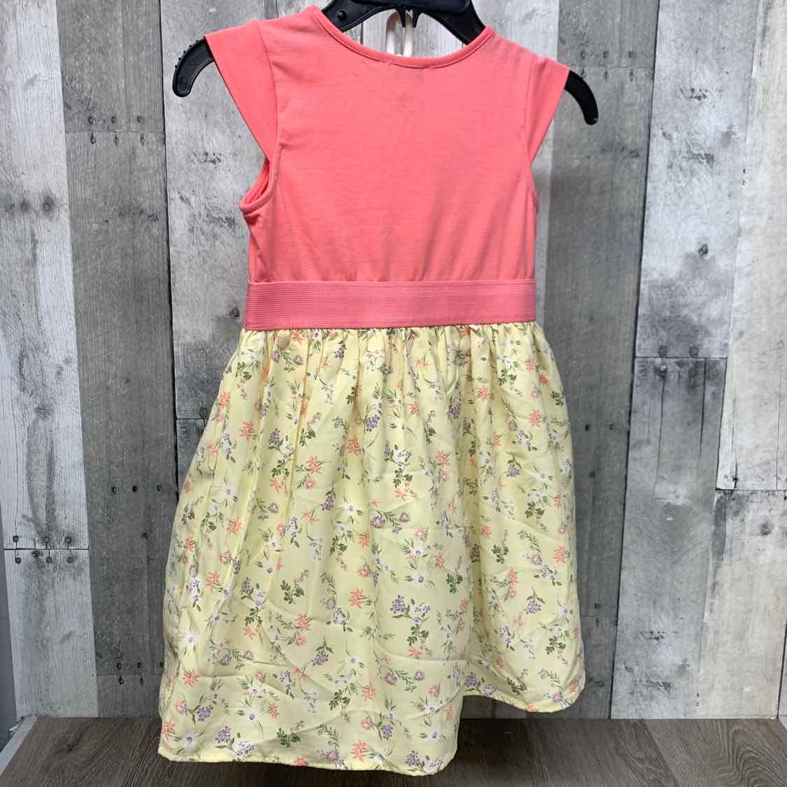 Size 5/6 Pink/Yellow B Brand Dress - Party