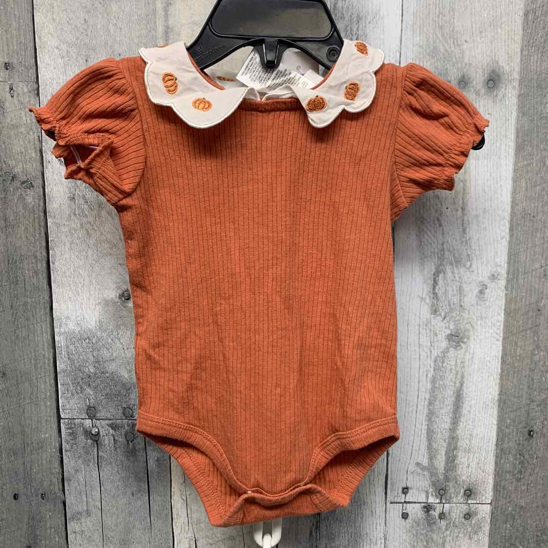 Size 3-6 Months Orange Nicole Miller Bodysuit