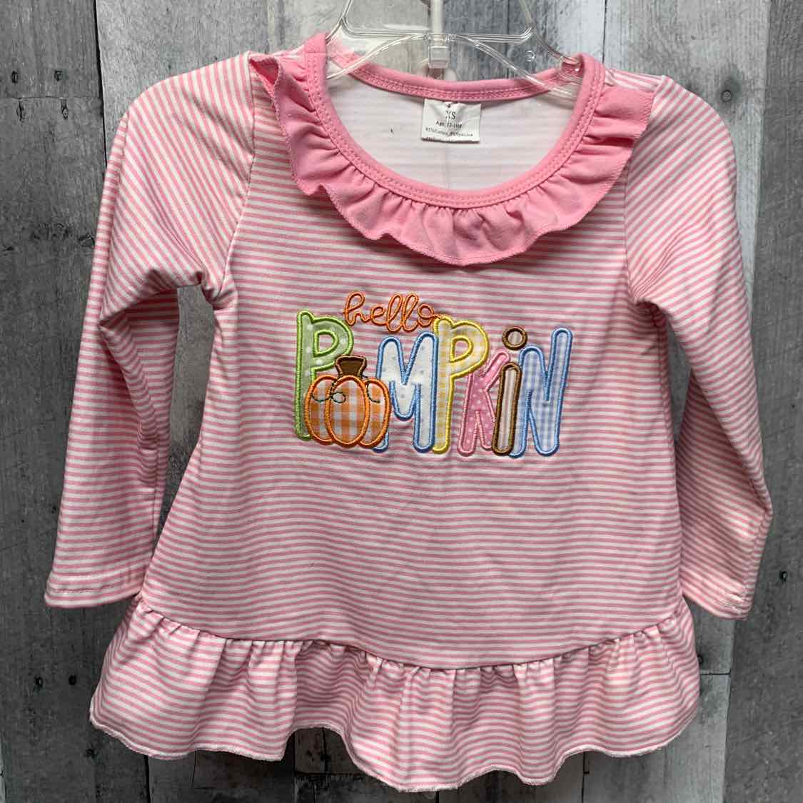 Size 12-18 Months Pink Graphic Boutique Brand Long Sleeve Shirt