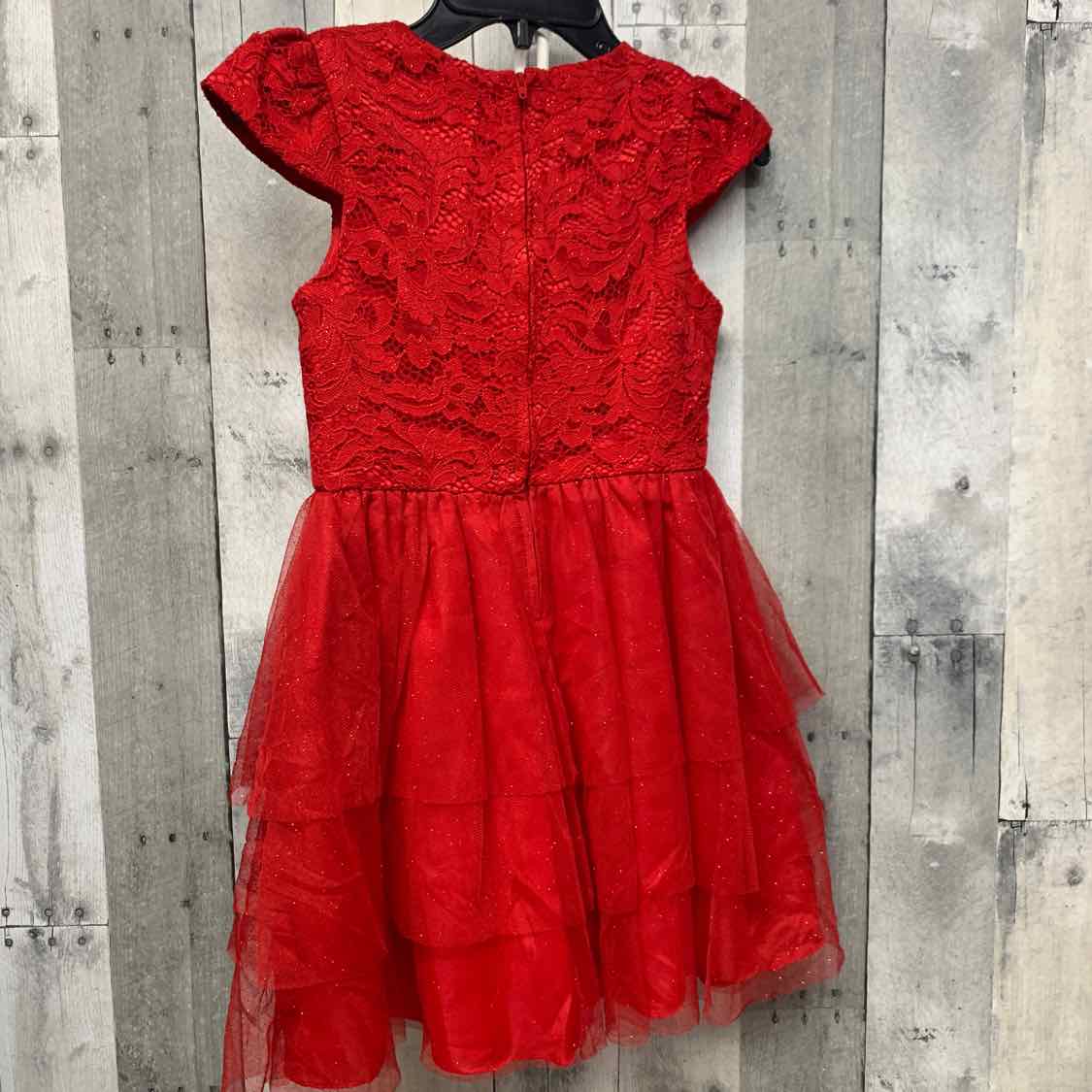 Size 7/8 Red Rare Editions Dress - Party