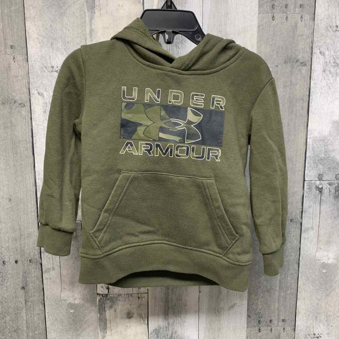 Size 2T Olive Sport Brand Pull Over