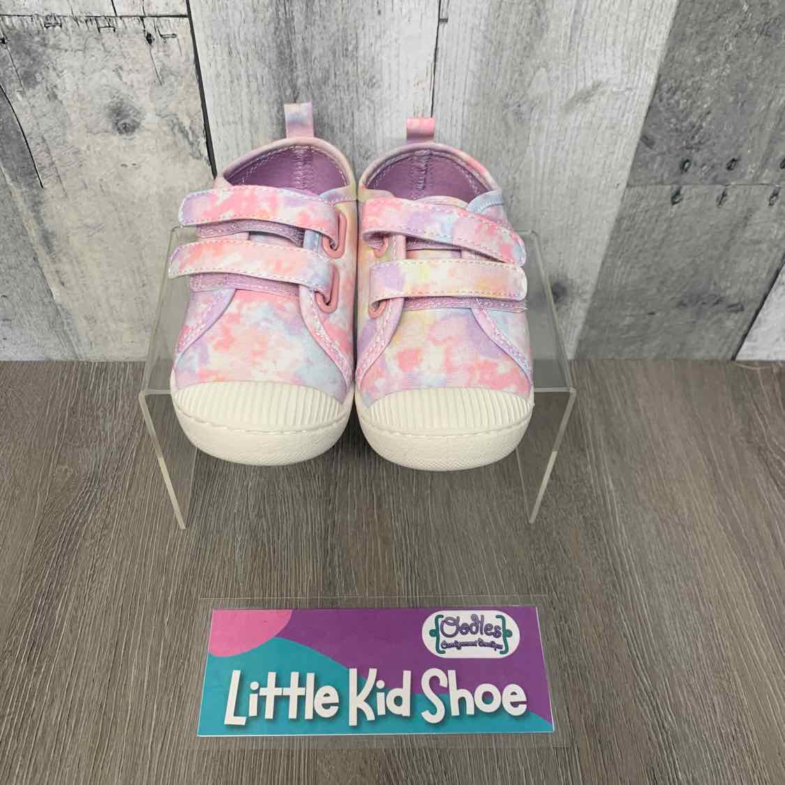 Size 7 Purple Print Jumping Beans Sneakers