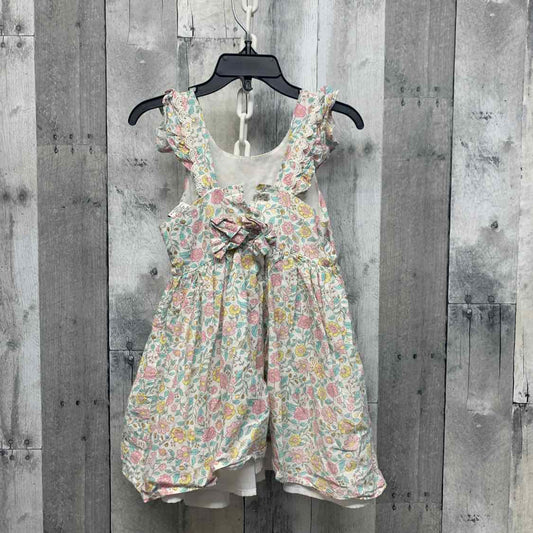 Size 3T Pink Floral Print B Brand Dress