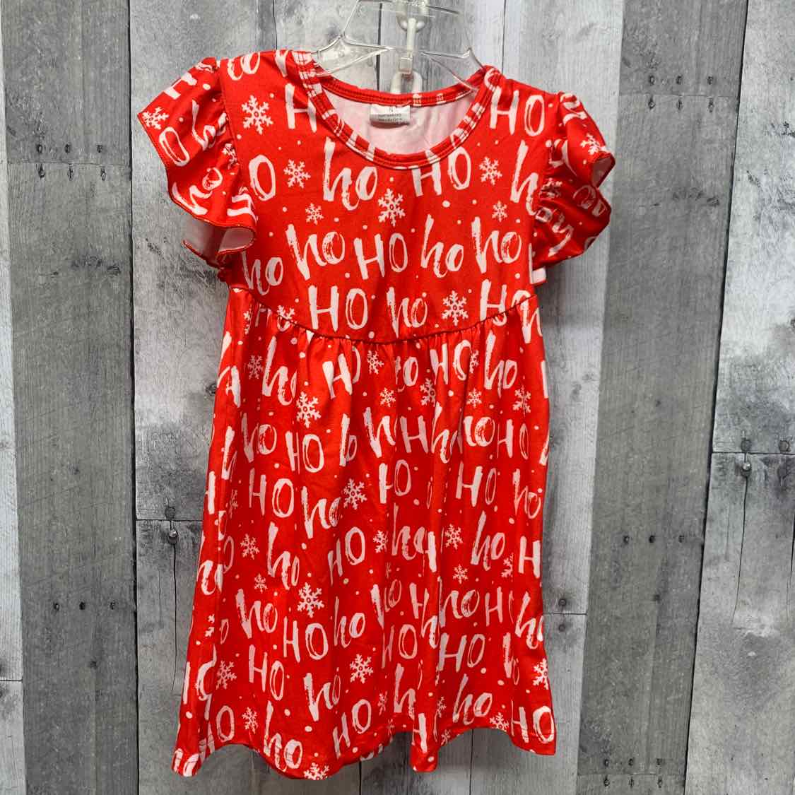 Size 3T Red Print Mid Brand Dress - Knit