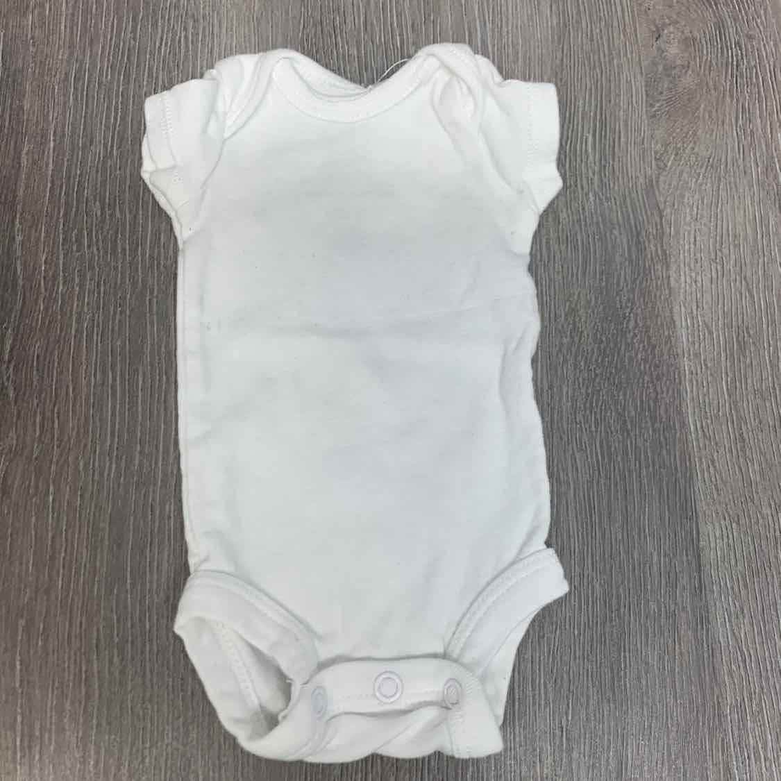 Size Preemie White Child of Mine Bodysuit