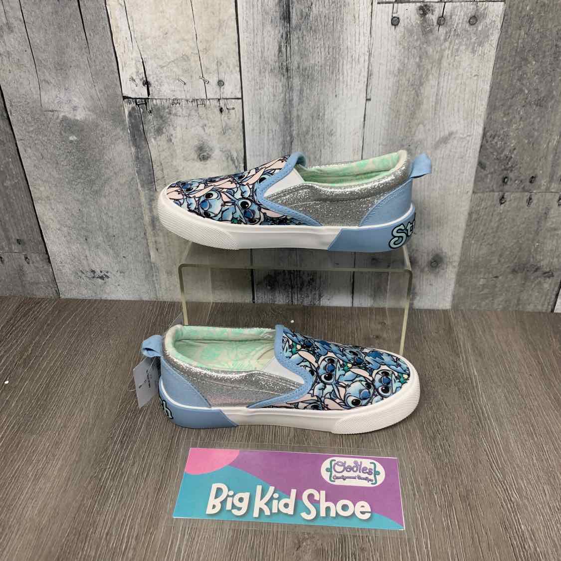 Size 13 Blue/Silver Disney Sneakers