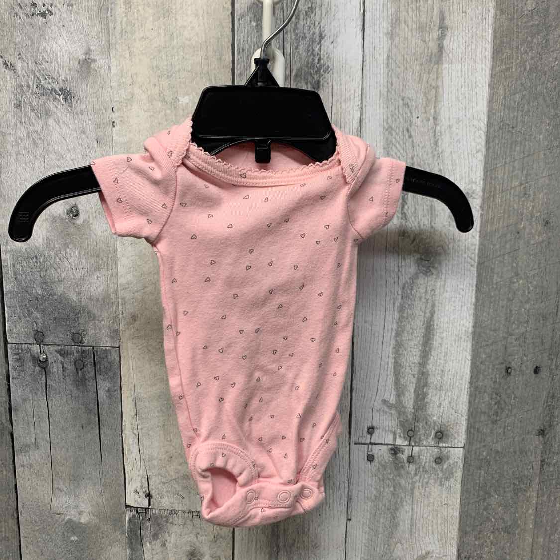 Size Preemie Pink Print Just One You Bodysuit