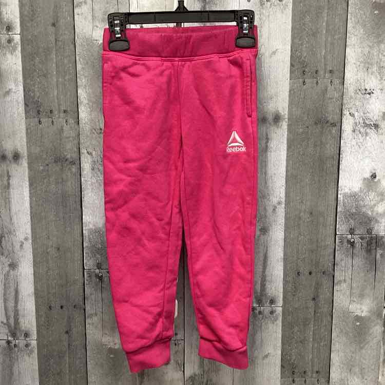 Size 4/5 Pink/White Reebok Athletic Pants