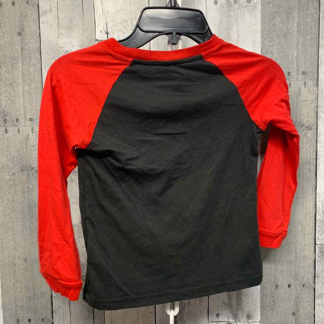 Size 5T Black/Red Marvel Long Sleeve Shirt