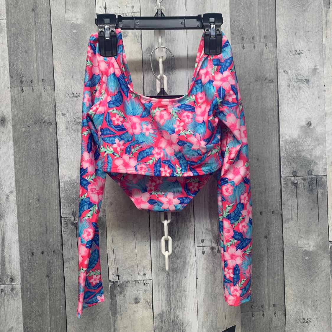 Size Large Pink/Blue Cat & Jack Swim Suit - 2pc+