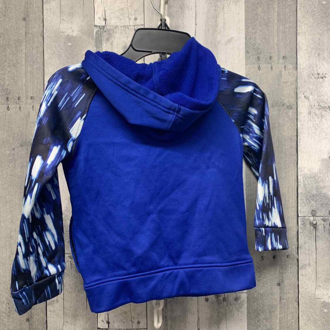 Size 4T Blue/Black Sport Brand Light Jacket