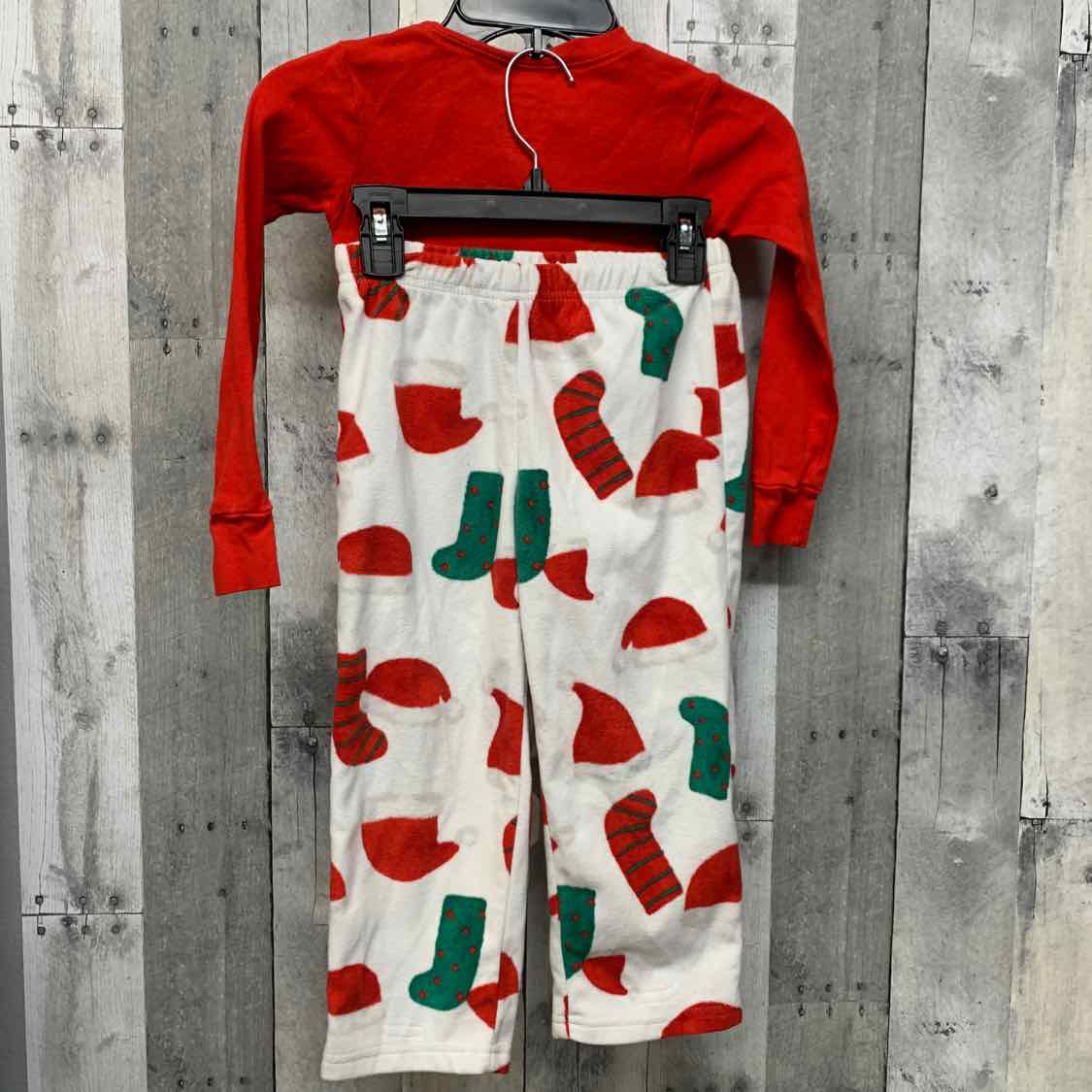 Size 5T Red/White Carter's 2pc PJs