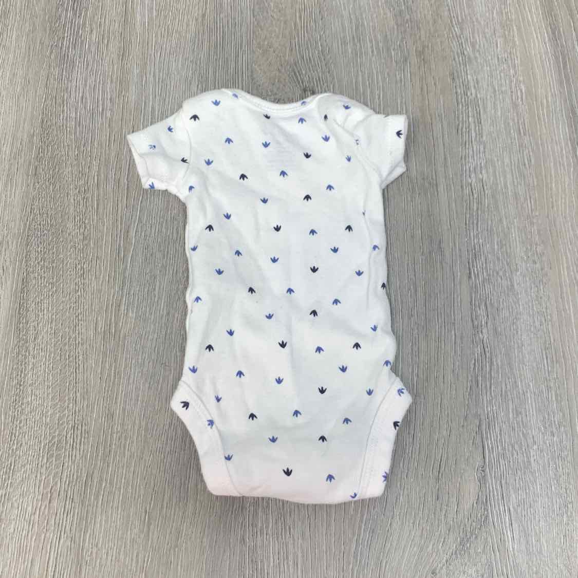 Size Preemie White Carter's Bodysuit - OodlesCB